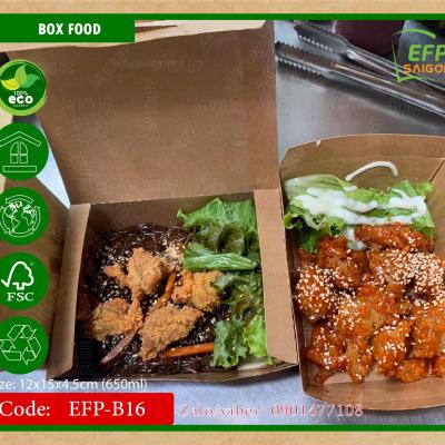 Hộp đựng thức ăn mang đi 650ml